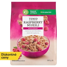 Tesco Zapekané müsli s mrazom sušenými malinami 350 g