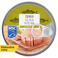 Tesco Tuniak celé kusy v olivovom oleji 160 g