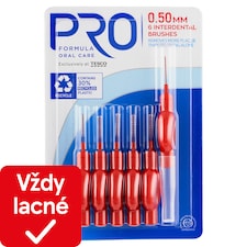 Pro Formula Medzizubné kefky 0,50 mm 6 ks