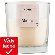 Tesco Home Vanilla vonná sviečka 95 g