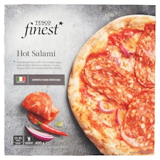 Tesco Finest Hot Salami pizza 400 g