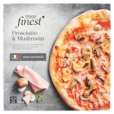 Tesco Finest Prosciutto & Mushroom pizza 400 g