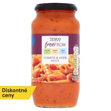Tesco Free From Paradajková omáčka s bylinkami 500 g