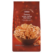 Tesco Pšenično-zemiakové praclíky s príchuťou kyslej smotany a pažítky 200 g