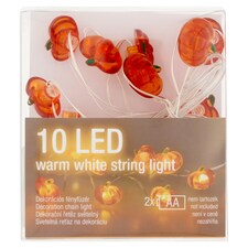 Fall Meister FM0049 10 LED batériou napájaných teplých bielych reťazových svetiel
