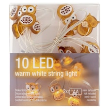 Fall Meister FM0052 10 LED batériou napájaných teplých bielych reťazových svetiel