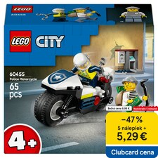 LEGO City 60455 Naháňačka na policajnej motorke