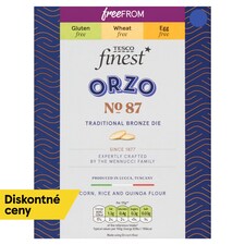 Tesco Finest Orzo bezgluténové sušené bezvaječné cestoviny 500 g