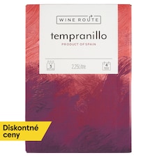 Wine Route Tempranillo červené víno suché 2,25 l