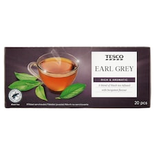 Tesco Earl Grey čierny čaj 20 x 1,75 g (35 g)