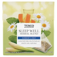 Tesco Bylinný čaj pre pokojný spánok 20 x 2,0 g (40 g)