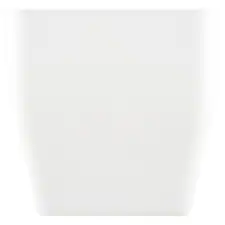 Veca Living biely matný štvorcový kvetináč 15 cm x 15 cm