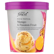 Tesco Finest Mangovo-marakujový mrazený krém smotanový 500 ml
