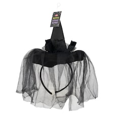 Goodmark Halloween čelenka s čarodejníckym klobúkom