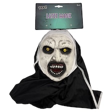 Boo! strašidelná latexová maska mníšky