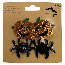 Halloween sponky do vlasov 4 ks