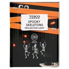 Tesco Spooky Skeletons projektor