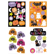 Tesco Nálepky s halloweenskou postavičkou 4 ks