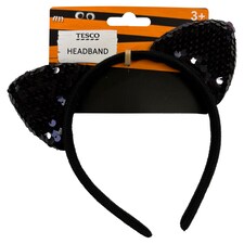 Tesco Sequin Cat Ears čelenka
