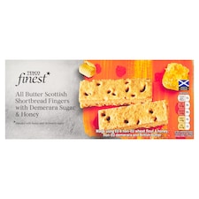 Tesco Finest Maslové sušienky s hnedým cukrom demerara a medom 165 g