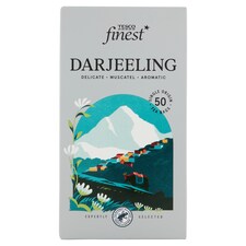 Tesco Finest Darjeeling čierny čaj 50 ks 100 g