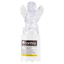 Cortina Cool White lampa s motívom anjela
