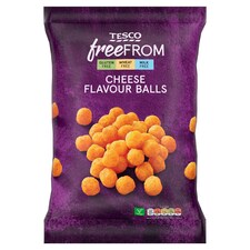 Tesco Free From Kukurično-zemiakový snack, s príchuťou syra 150 g