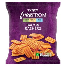 Tesco Free From Ryžovo-kukurično-zemiakový snack, s príchuťou slaniny 150 g