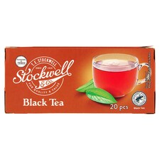 Stockwell & Co. Čierny čaj 20 x 1,5 g (30 g)