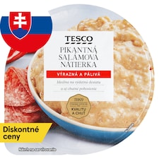 Tesco Pikantná salámová nátierka 135 g