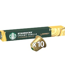 Starbucks by Nespresso Creamy Vanilla Flavoured Coffee, kávové kapsuly - 10 kapsúl v balení