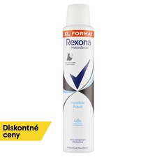 Rexona Invisible Aqua compressed antiperspirant sprej 200 ml