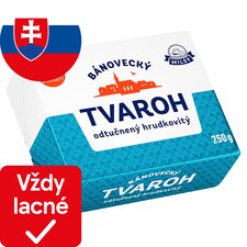 Milsy Bánovecký tvaroh odtučnený hrudkovitý 250 g