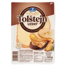 Milko Tolštejn polotvrdý zrejúci plnotučný údený syr 100 g