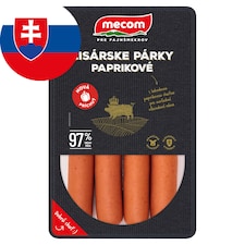 Mecom Cisárske párky paprikové 200 g