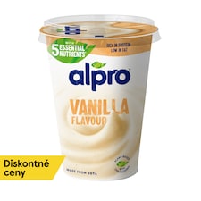 ALPRO Sójový Fermentovaný Výrobok Vanilka 400g