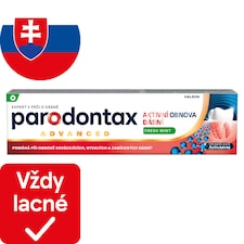 Parodontax Advanced aktívna obnova ďasien Fresh Mint zubná pasta s fluoridom 75 ml