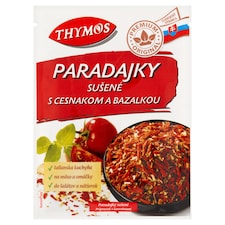 Thymos Paradajky sušené s cesnakom a bazalkou 15 g