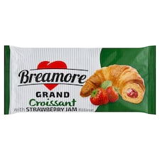Breamore Croissant plnený jahodovým džemom 80 g