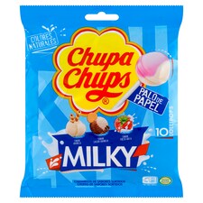 Chupa Chups Milky lízanky 120 g