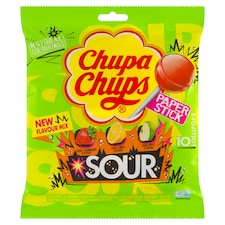 Chupa Chups Sour lízanky 120 g