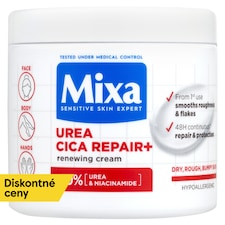 Mixa Urea Cica Repair+ regeneračná telová starostlivosť o veľmi suchú, hrubú pokožku, 400 ml