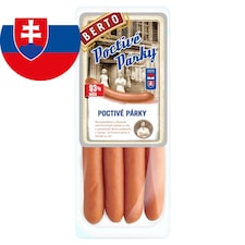 Berto Poctivé párky 180 g