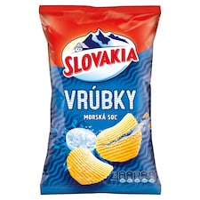 Slovakia Vrúbky morská soľ 120 g