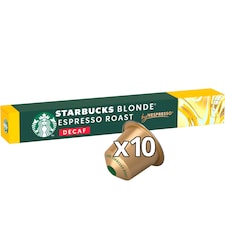 STARBUCKS by NESPRESSO Blonde Espresso Roast Decaf, kávové kapsuly - 10 kapsúl v balení