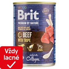 Brit Premium by Nature Beef with Tripe kompletné krmivo pre dospelých psov všetkých plemien 400 g