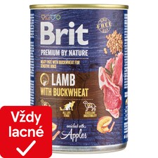 Brit Premium by Nature Lamb with Buckwheat kompletné krmivo pre dospelých všetkých plemien 400 g