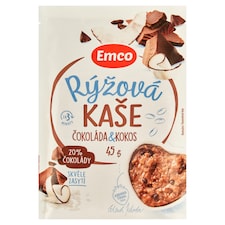 Emco Rýžová kaša čokoláda & kokos 45 g