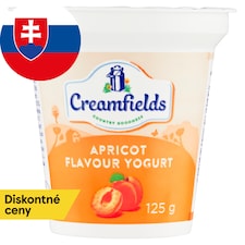 Creamfields Jogurt s marhuľovou príchuťou 125 g