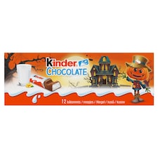 Kinder Chocolate Tyčinky z mliečnej čokolády s mliečnou náplňou 12 ks 150 g
